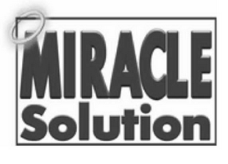 MIRACLE SOLUTION logo