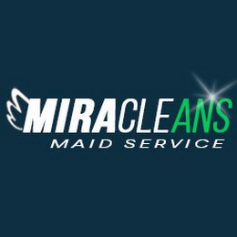 MIRACLEANS MAID SERVICE logo