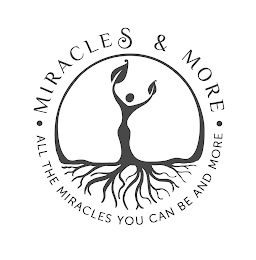·MIRACLES & MORE· ALL THE MIRACLES YOU CAN BE AND MORE logo