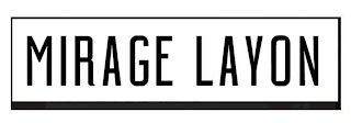 MIRAGE LAYON logo