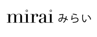 MIRAI logo