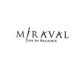 MIRAVAL LIFE IN BALANCE logo