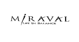 MIRAVAL LIFE IN BALANCE logo