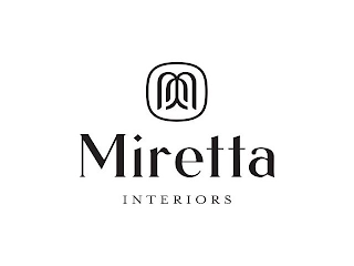 MIRETTA INTERIORS logo