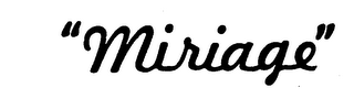 "MIRIAGE" logo