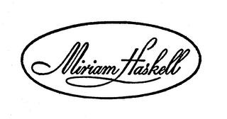 MIRIAM HASKELL