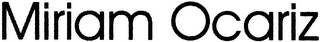 MIRIAM OCARIZ logo