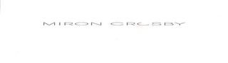 MIRON CROSBY logo