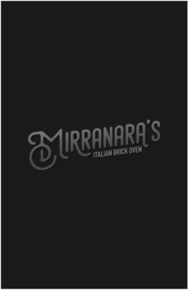 MIRRANARA'S ITALIAN BRICK OVEN logo