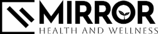 MIRROR HEALTH AND WELLNESS logo