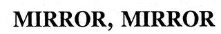MIRROR, MIRROR logo