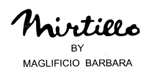 MIRTILLO BY MAGLIFICIO BARBARA logo