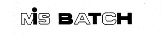 MIS BATCH logo