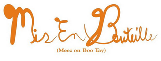 MIS EN BOUTEILLE (MEEZ ON BOO TAY) logo