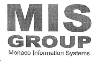 MIS GROUP MONACO INFORMATION SYSTEMS logo