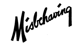 MISBEHAVING logo