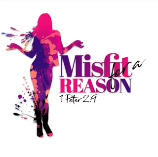 MISFIT FOR A REASON 1 PETER 2:9 logo
