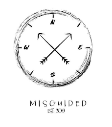 MISGUIDED EST. 2019 logo