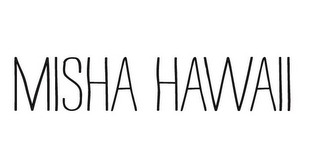 MISHA HAWAII logo