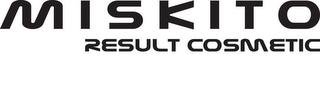 MISKITO RESULT COSMETIC logo