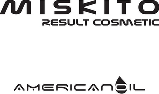 MISKITO RESULT COSMETIC AMERICANOIL logo