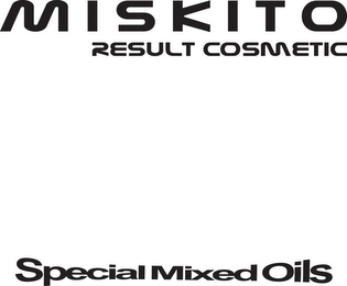 MISKITO RESULT COSMETIC SPECIAL MIXED OILS logo