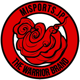 MISPORTS.JP THE WARRIOR BRAND logo