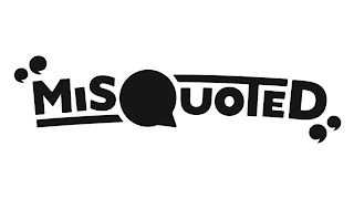 "MISQUOTED" logo