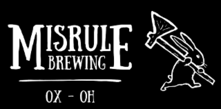 MISRULE BREWING OX - OH logo