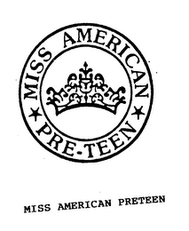 MISS AMERICAN PRETEEN logo