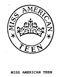 MISS AMERICAN TEEN logo