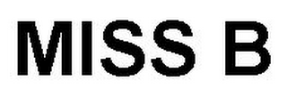 MISS B logo