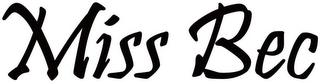 MISS BEC logo