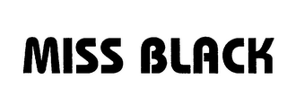 MISS BLACK logo