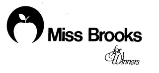 MISS BROOKS FOR WINNERS logo