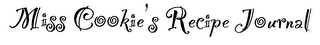 MISS COOKIE'S RECIPE JOURNAL logo