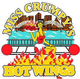 MISS CRUMPY'S HOT WINGS logo