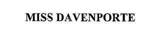 MISS DAVENPORTE logo