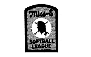 MISS E SOFTBALL LEAGUE logo