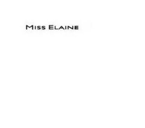 MISS ELAINE logo