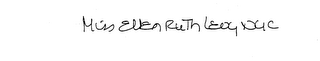 MISS ELLEN RUTH LEVY NYC logo