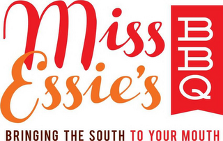 MISS ESSIE'S BBQ BRINGING THE SOUTH TO YOUR MOUTH logo