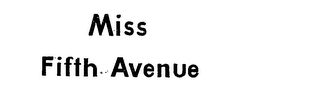 MISS FIFTH AVENUE logo