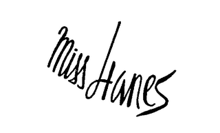 MISS HANES logo