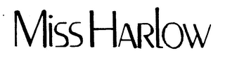 MISS HARLOW logo