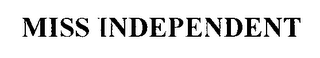 MISS INDEPENDENT logo