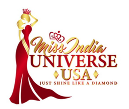 MISS INDIA UNIVERSE USA JUST SHINE LIKE A DIAMOND logo