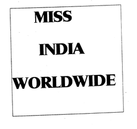MISS INDIA WORLDWIDE logo