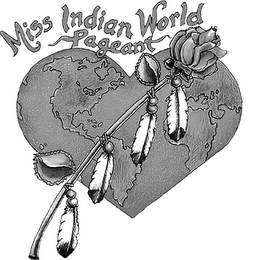 MISS INDIAN WORLD PAGEANT logo