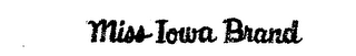MISS IOWA BRAND logo